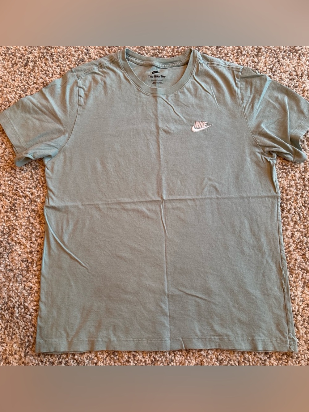 The Nike Tee in Sage Green